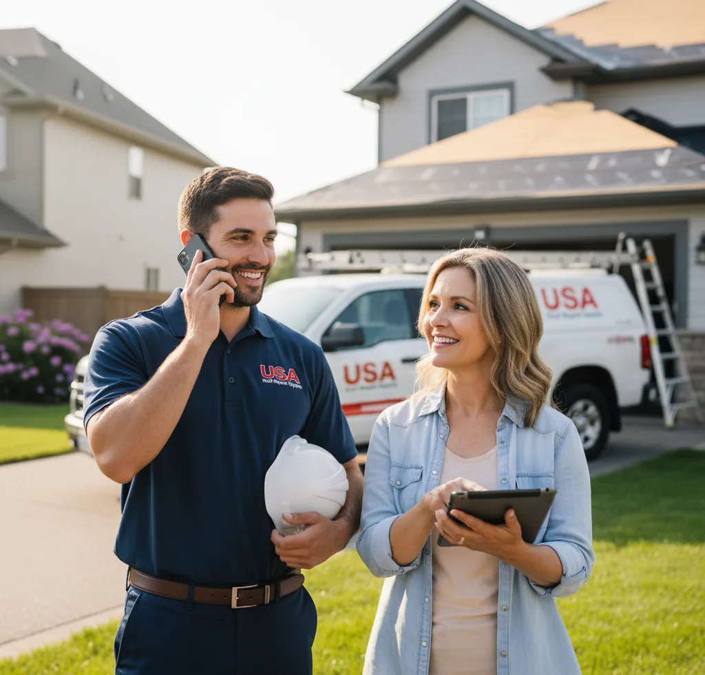 USA Roof Repair Experts customer support in Gastonia